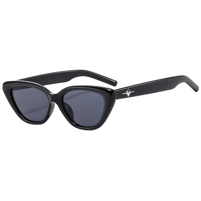 Sunglasses Star Anti-Uv400 Advanced Glasses Thin Trend Sunglasses Metal Hinge