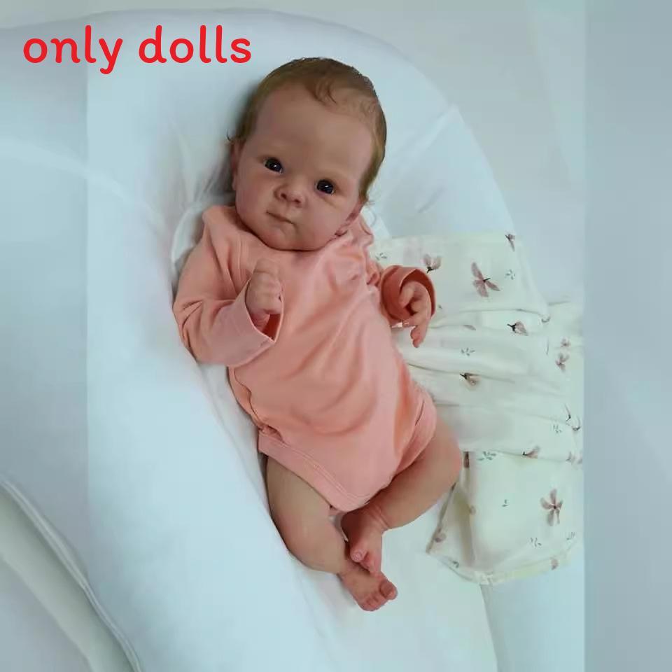

Силиконовая кукла-реборн для детей 48 см с реалистичными чертами для коллекционеров и любителей подарков