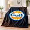 Golfbedruckte Flanelldecke Warmer Komfort Tagesdecke für Innenbereich Heimdekoration
