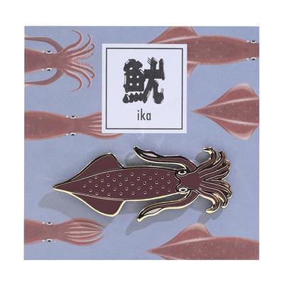Itoya Leuchtende Fisch-Anstecknadel Tintenfisch