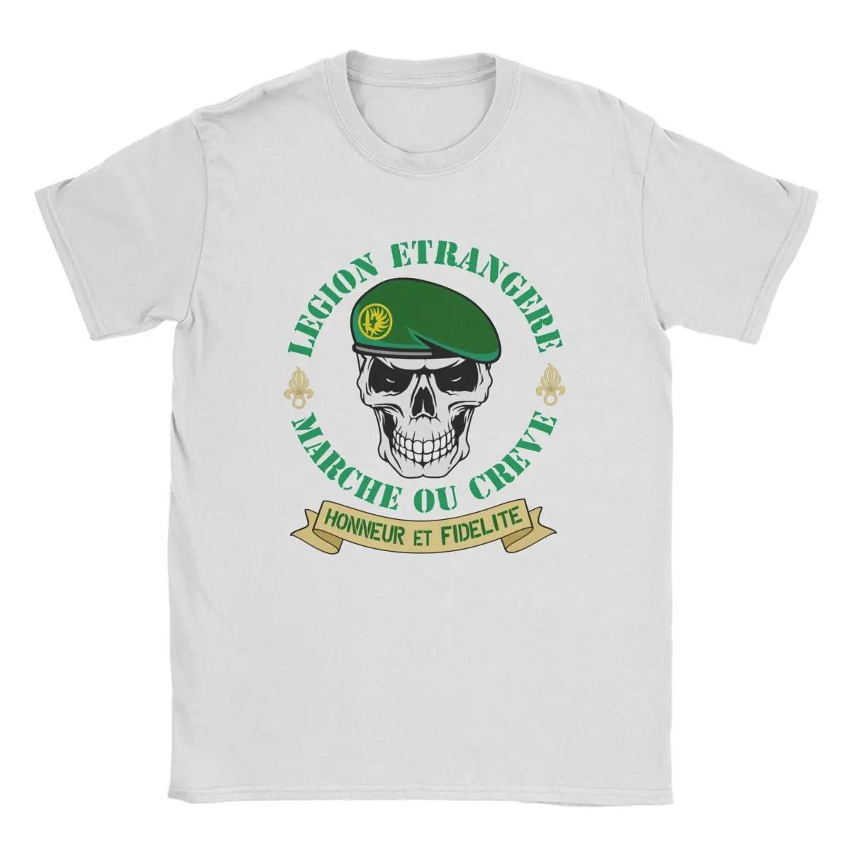 

Футболки Иностранного легиона Мода Винтаж Универсальные Повседневные Мужские Женские Летние Харадзюку С коротким рукавом Хлопок Забавные Повседневные Унисекс Топы 4XL