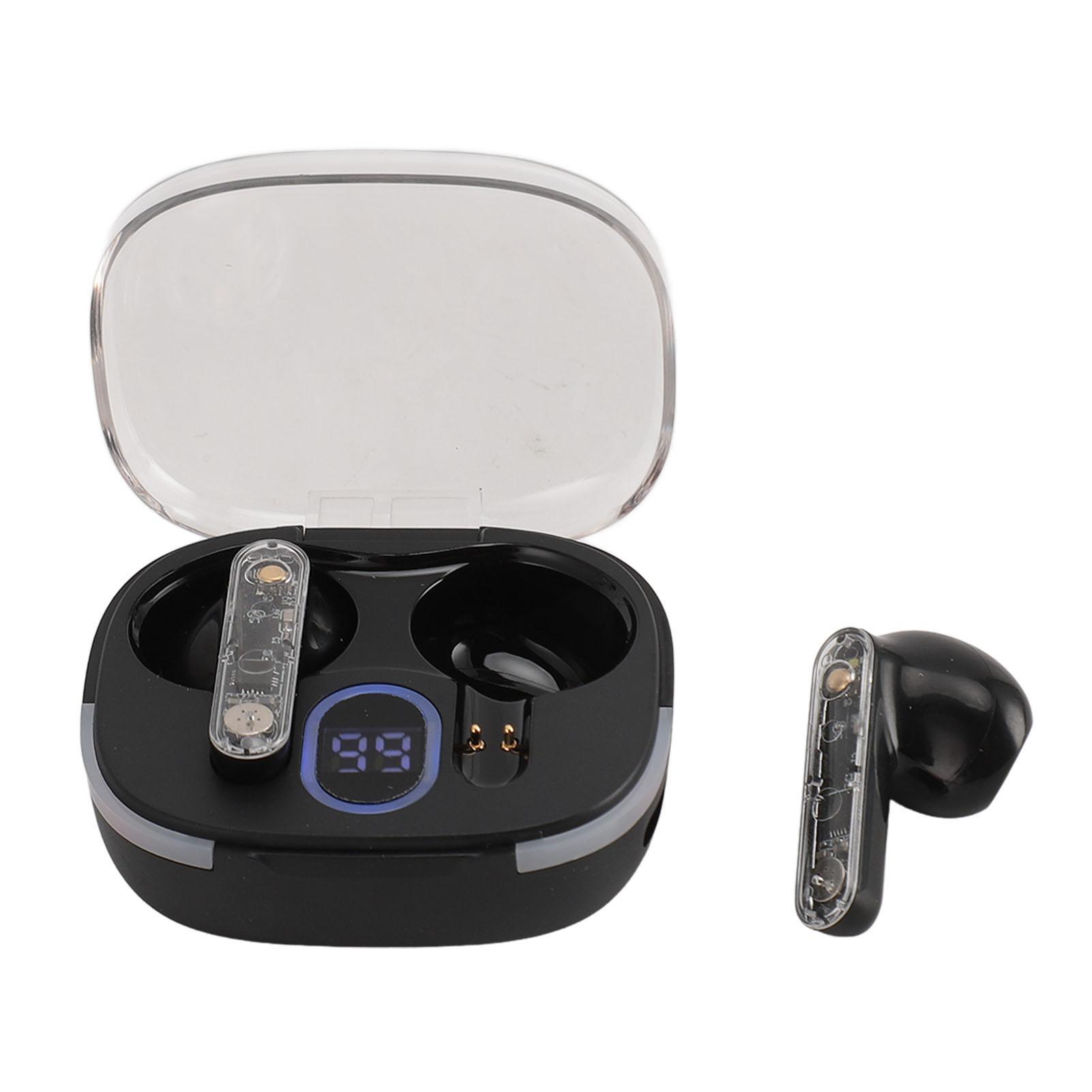 

Bluetooth Earbuds Stereo Bass Touch Control Wireless Bluetooth 5.3 Headphones with Digital Display Charging Case