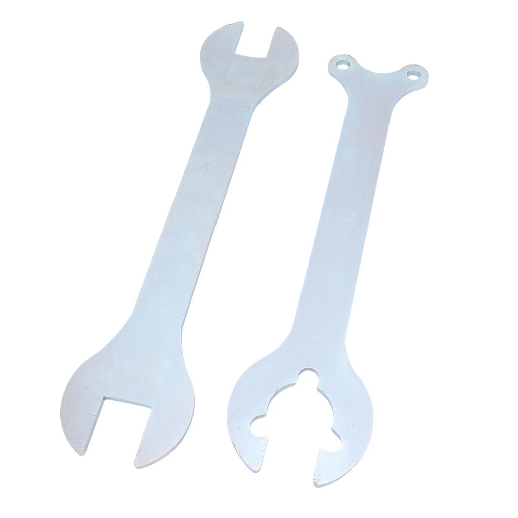 2PCS Viscous Fan Tool Steel Viscous Fan Spanner Wrench Tool Set Replacement for Land Rover Discovery 3 TDV6