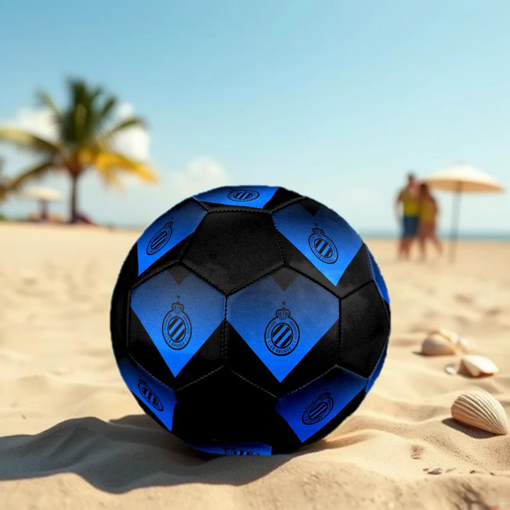 Club Brugge KV Soccer Ball Colorful All Ages Machine Stitched PVC Competition Ready Durable High-Bounce.SIZE5