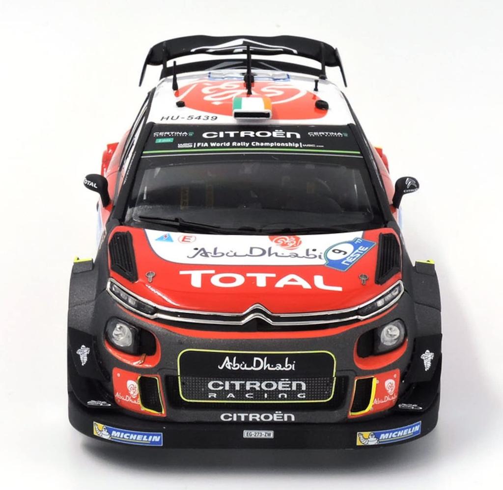 Platz Belkit Citroen C3 WRC 2017 Finland Rally Plastic Model BEL018 1/24 (Gravel Specification)