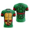 Sommer Mænds 3D Printet Rund Hals T-shirt
