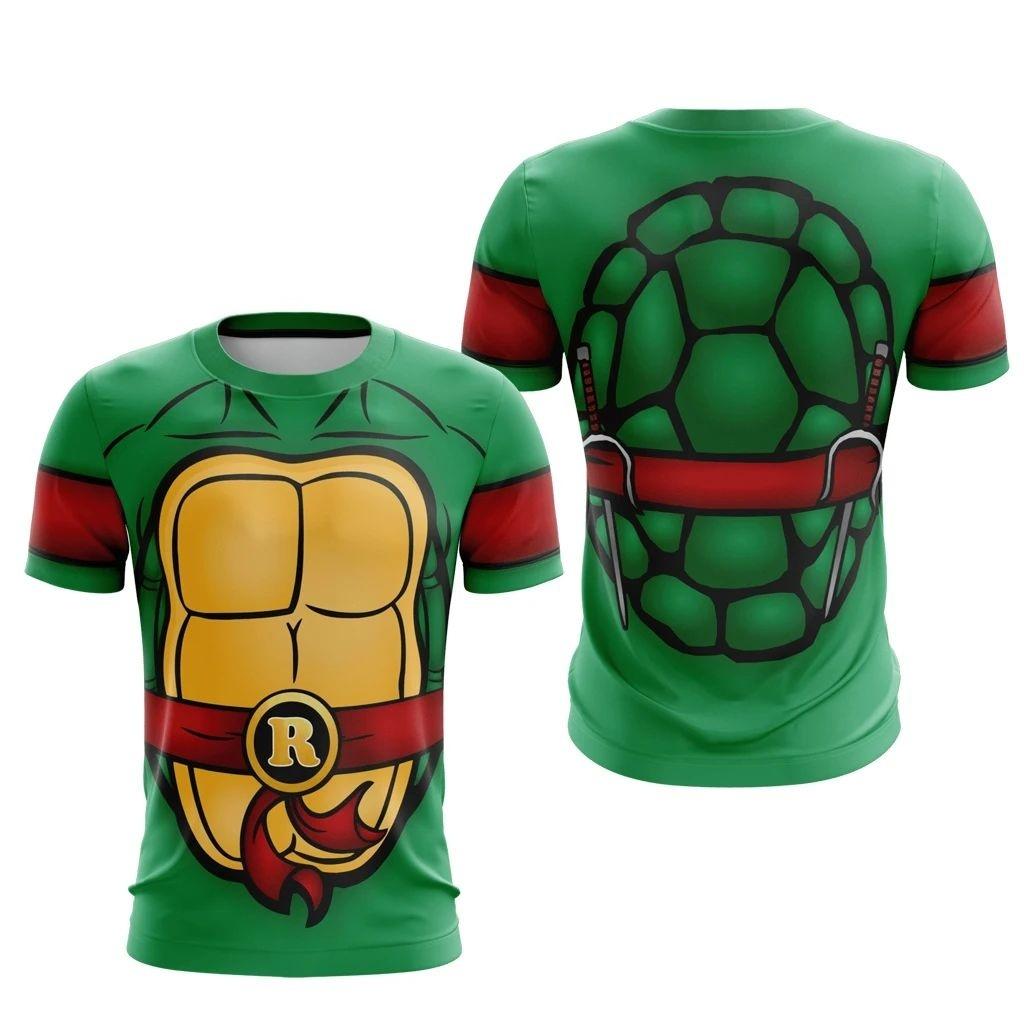 Sommer Mænds 3D Printet Rund Hals T-shirt