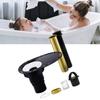 Tub Drain Rough in Kit with Brass and ABS Pipes Drainage Bottom Plate and Adapter Set for Freestandi
