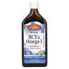 MCT & Omega-3, Keto Friendly, Natural Lemon Lime, 16.9 Fl Oz (500 Ml)