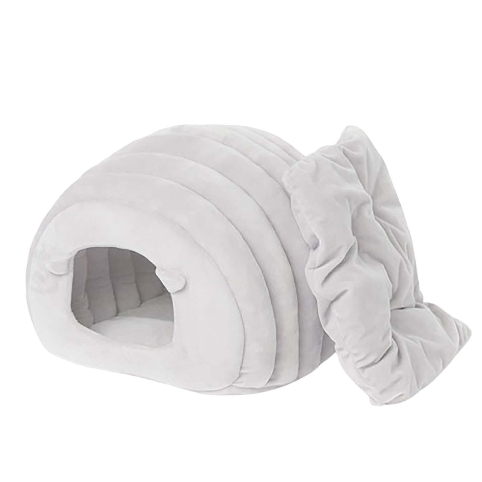 

Лежанка для питомца Caterpillar Pet Four, закрытая зимой, утолщенная и теплая с плюшем, кровать S