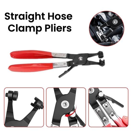 5Pcs/Set Auto Repair Clamp Electrical Connector Removal Tools High-Carbon Steel 60 Degree Angled Hose Clamp Pliers Trim Clip Remover Wire