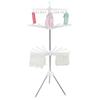3-stufiger Handtuchhalter Freistehend Edelstahl Faltbar Babykleiderständer Bügel Haushaltswaren