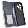 For TECNO Spark 20 Pro 5G KJ8 Case Retro Texture Leather Wallet Phone Cover