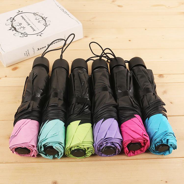 Manufacturer spot wholesale in case of water flowering rain and rain umbrella eight bones manual folding sun umbrella sunshade advertising LOGO