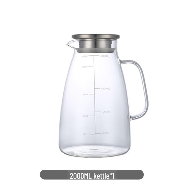 

Large Capacity Glass Cold Water Pitcher