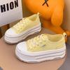 Summer New Thick-soled Heightening Mesh Breathable Casual Shoes Women's Versatile Sports Little White Shoes Board Shoes Women
