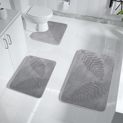 Memory Foam Absorbent Non-Slip Mat for Bathroom, Living Room, Bedroom, Kitchen, and Entrance.