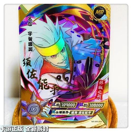 KAYOU Genuine Naruto Card MR 01-37 Series Uzumaki Naruto Hyuga Hinata Uchiha Sasuke Anime Character Collection Cards Toys Gifts