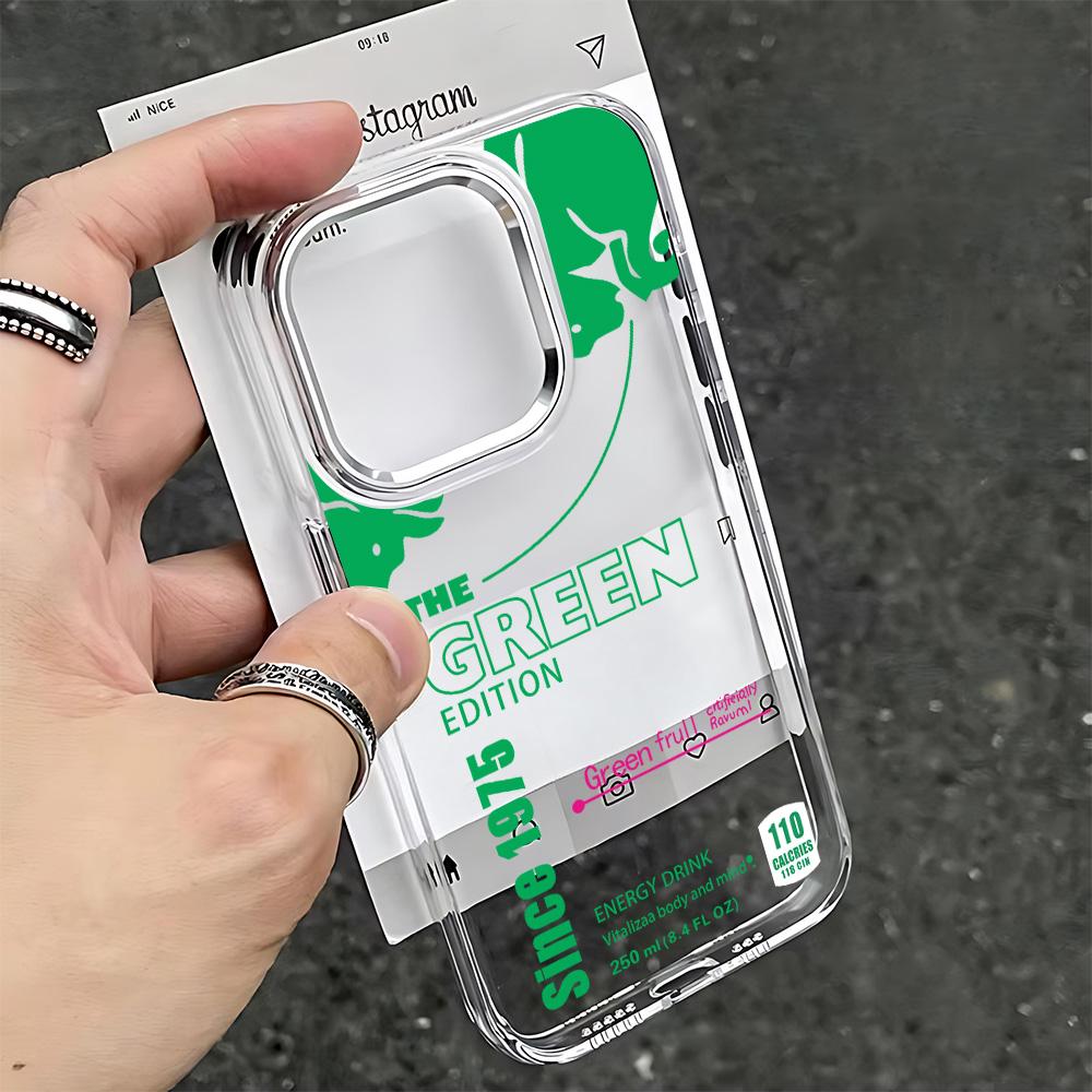Fashion B-bulles Phone Case For IPhone 16 15 Plus 14 Pro 13 12 11 17 Pro Max 14  16 Plus 17 Air Silicone Clear Soft Cover Cases