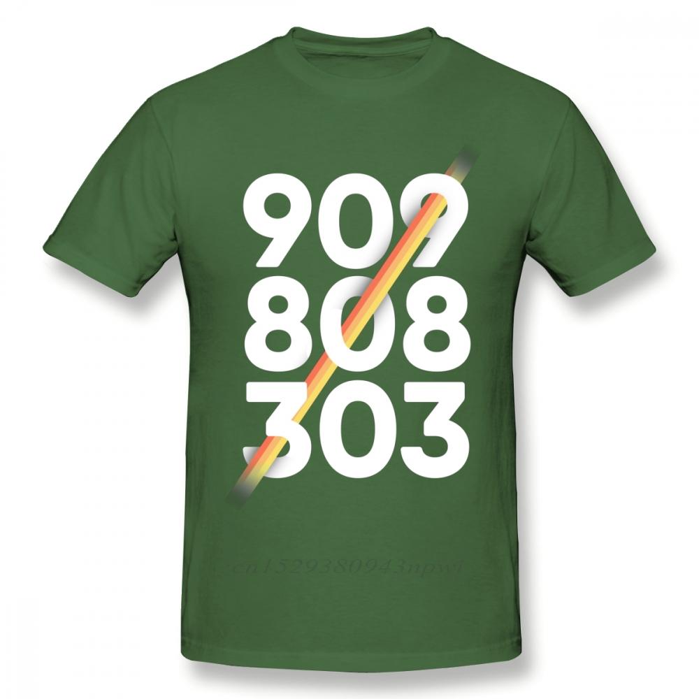 Cool 909 808 303 Acid House Drum Machine Roland Synthesizer  T Shirt Vintage Fashion 100 Cotton Tee Shirt