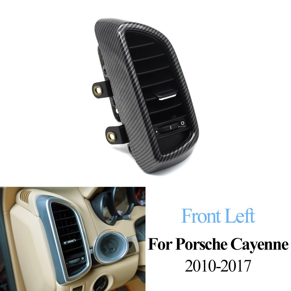 Carbon Vorne Links Rechts Zentrale Hinten Klimaanlage AC Vent Grille Outlet Komplette Baugruppe Für Porsche Cayenne 7P5