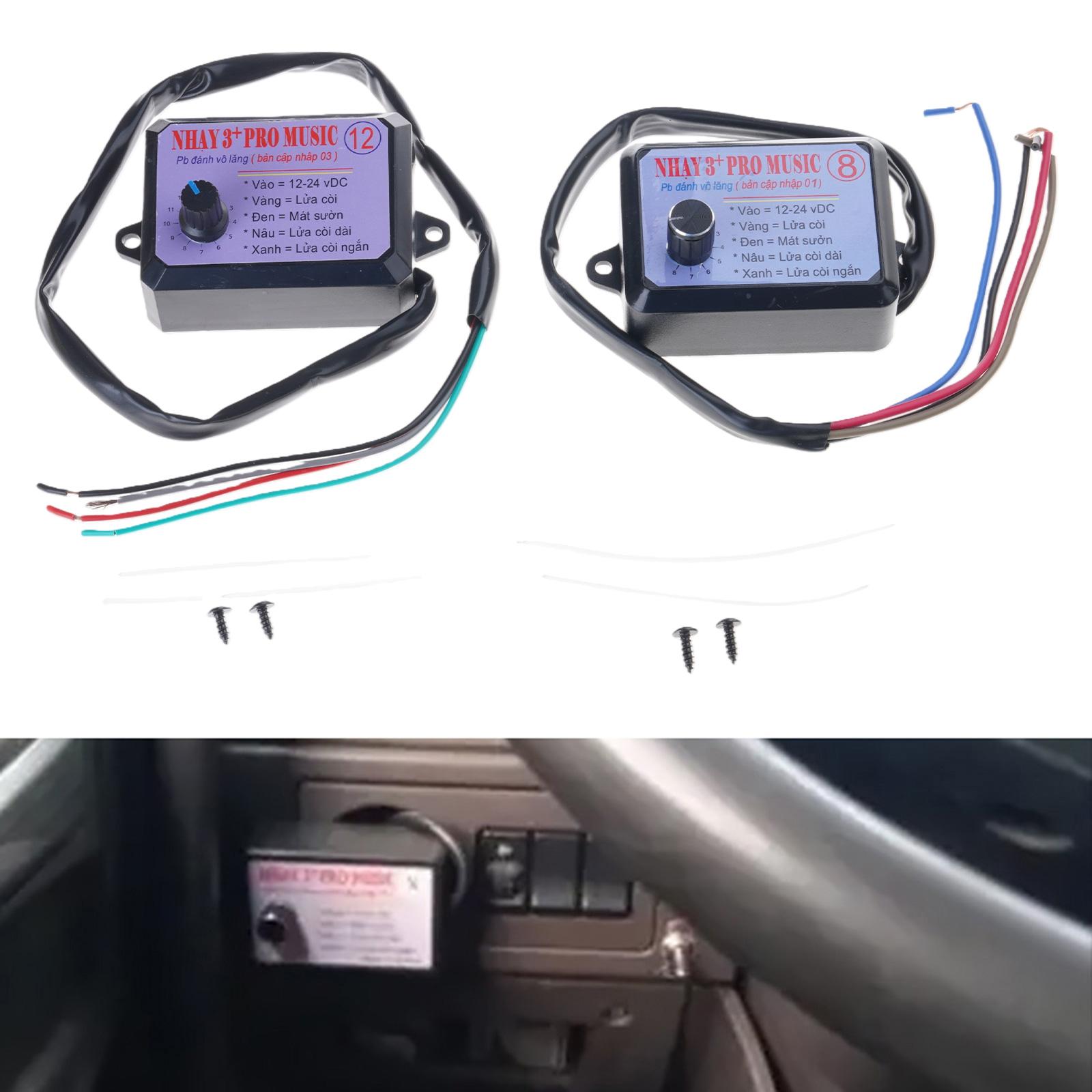 

8s 12s Multiple Horn Controller Package Sound Rhythm Customizer with Multifunction Operations Panel, Easy Installation 1