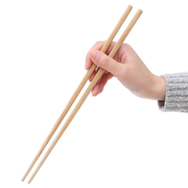Extended Bamboo Chopsticks for Hotpot and Serving