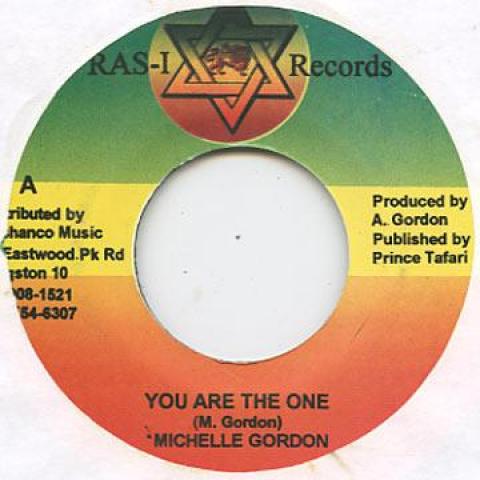 

7inch Record MICHELLE GORDON - You Are The One RAS I 2003 Jamaica Reggae, Ska & Dub