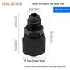 High-pressure fuel injector, pump, and quick-connect leak adapter, suitable for various vehicle models.