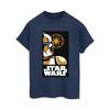 Star Wars Womens/Ladies Stormtrooper Art Poster Cotton Boyfriend T-Shirt
