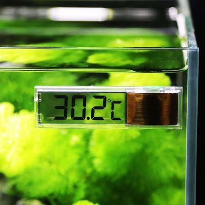 3D LCD Digital Akvarietermometer Fiskbehållare Mätinstrument Noggrann Hållbar Temperatur Fisk Sköldpadda Temperaturmätare Dekoration