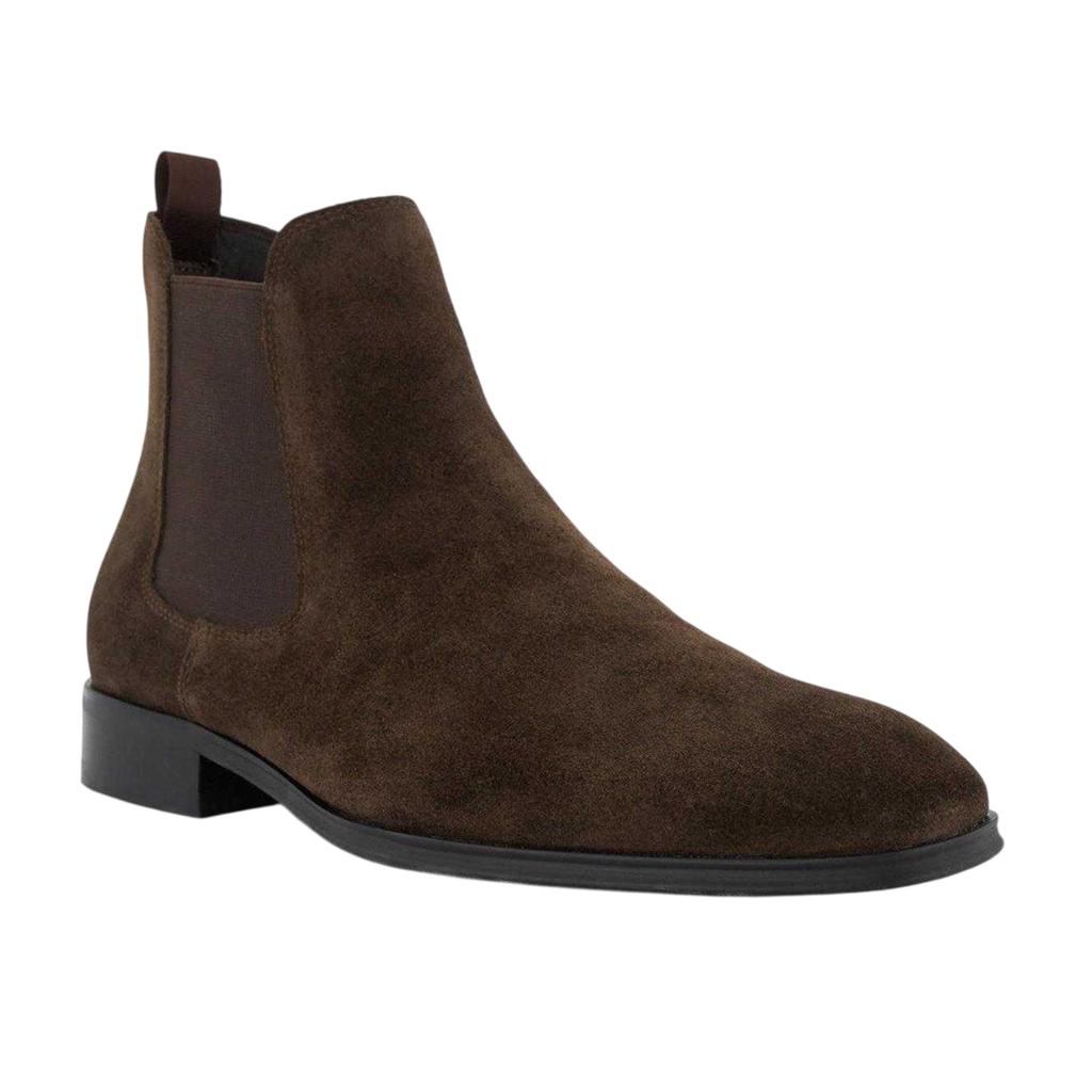 Dune London Mens Lo Mandatory Suede Chelsea Boots