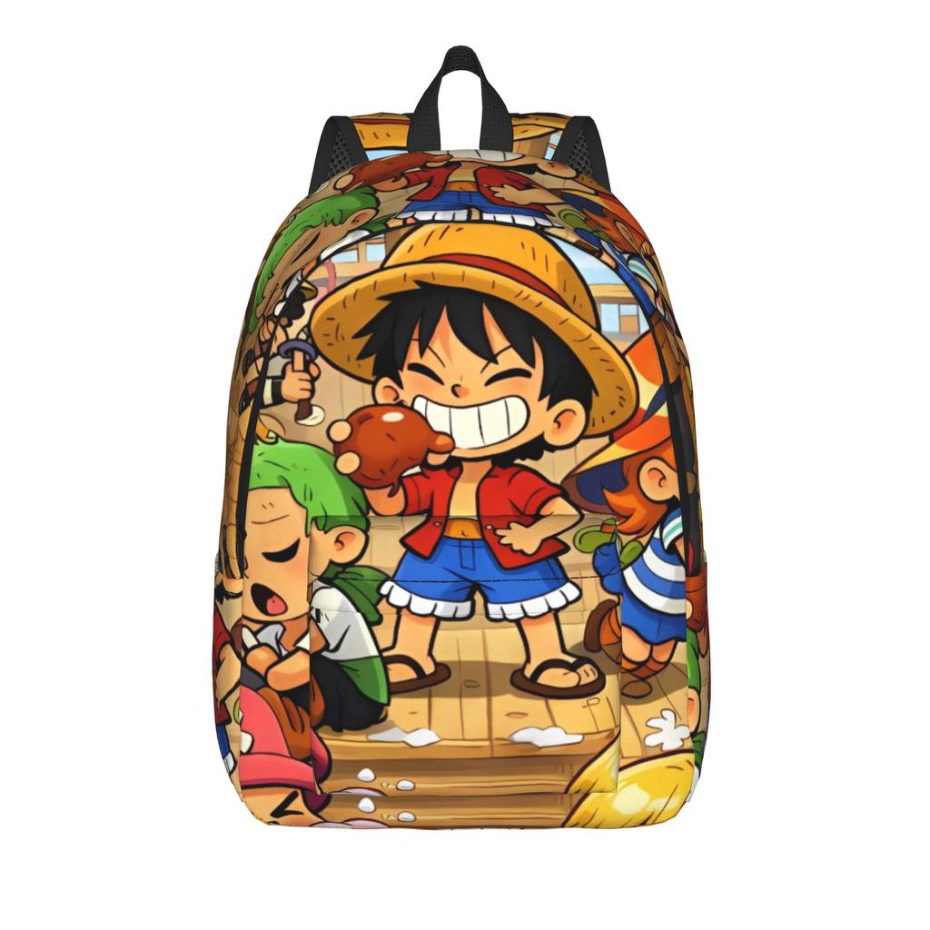 Plain Green Cute Zoro One Piece Backpack Streetwear Backpacks Female Cycling Lightweight High School Bags High Quality Rucksack