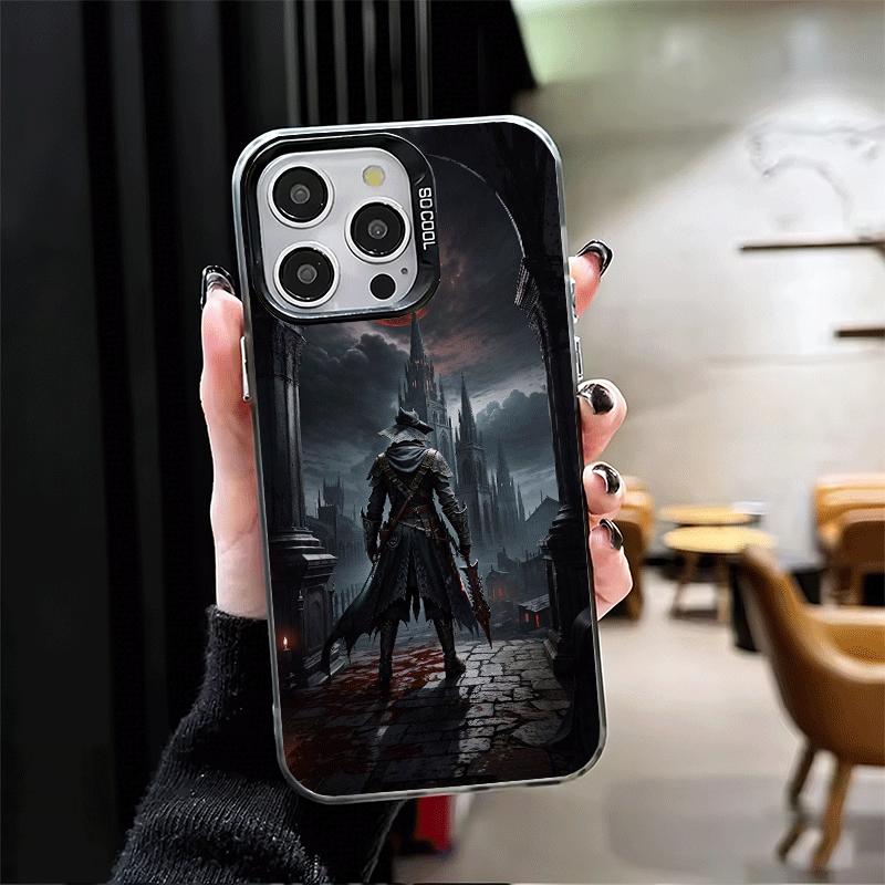 

B-Bloodborne Game Shockproof Phone Case for iPhone 17 Air 16 16E 15 Pro Max 14 Plus 13 Mini 12 Back Cover Anti Fall Fundas iPhone 13 Mini