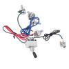 Guitar Wiring Harness Kit Prewired 3 Way Switch 2V2T1J for Electric Guitar Wire AccessoriesBlack