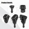 Pack of 1 for Dodge Charger with 4M Hose Front Windshield Washer Nozzle Kit