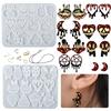 Epoxy Resin Mold Silicone Earrings Mold Handmade Fashion Jewelry Resin Molds for Resin Jewelry Making Pendant Craft