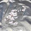 Pink Big Flower Phone Case For IPhone 17 Air 16 15 Pro 14 Plus 13 12 11 X Xr Xs Max 8 7 SE Soft Cover Case Funda 16 15 14 Plus