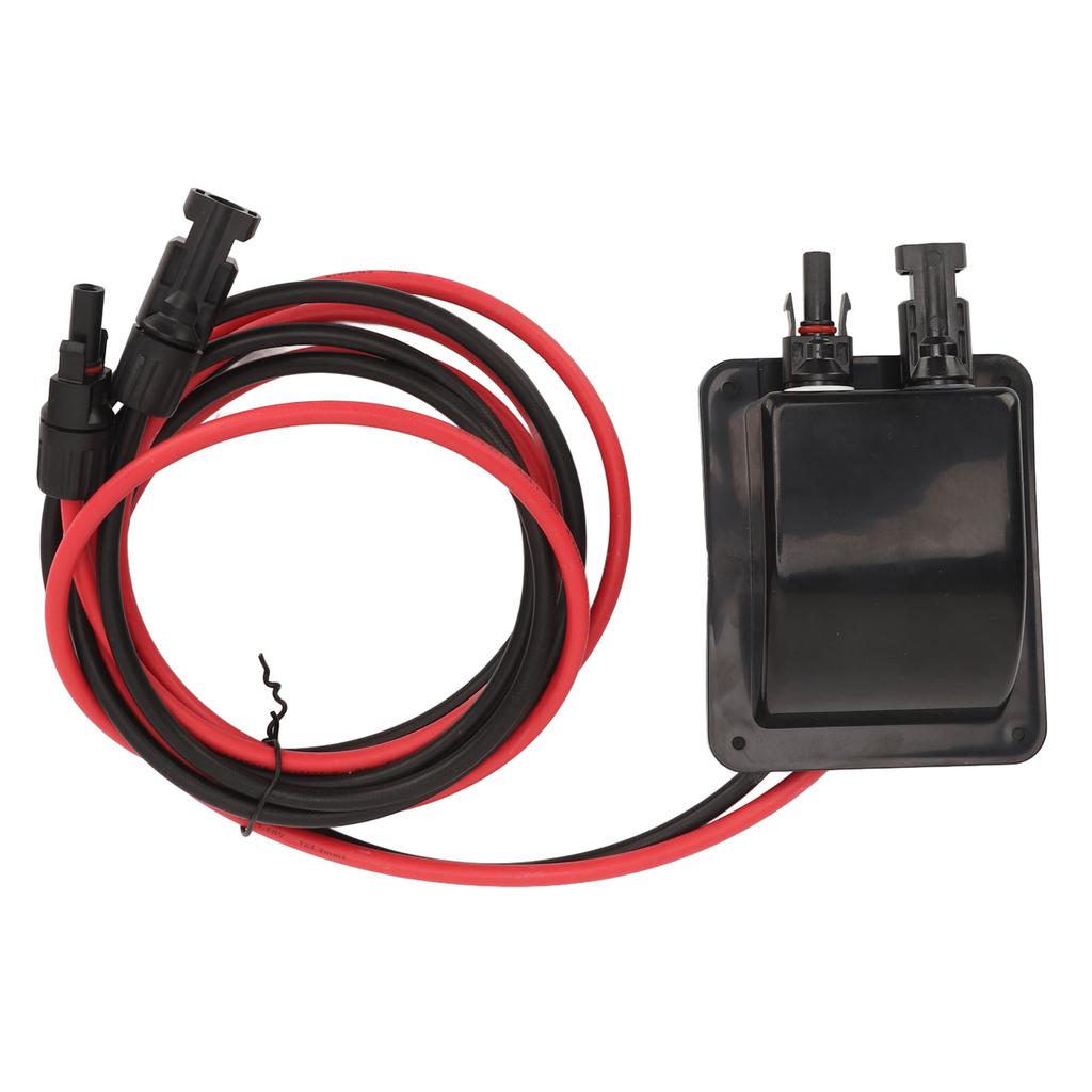 Solar Panel Wire with Connector Entry Gland Solar Adapter Extension Cable 2m 10AWG for Photovoltaic