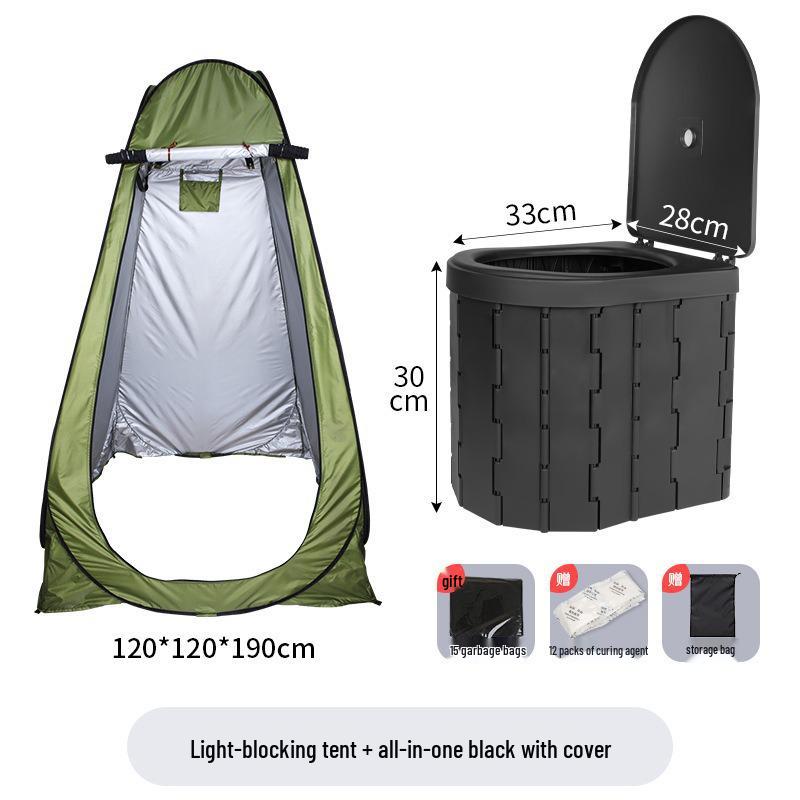 

Портативный складной автомобильный аварийный туалет для путешествий