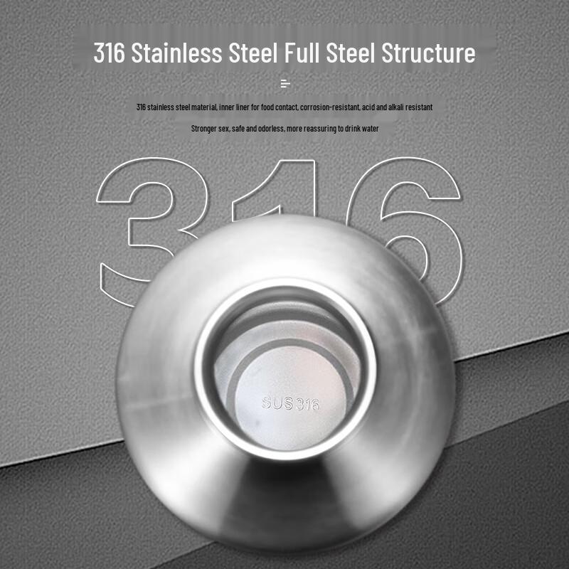 Lainuo 1500ML 316 Stainless Steel Insulated Water Bottle