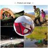 Portable Moistureproof Picnic Mat Outdoor Camping Beach Stadium Folding Seat Cushion Black