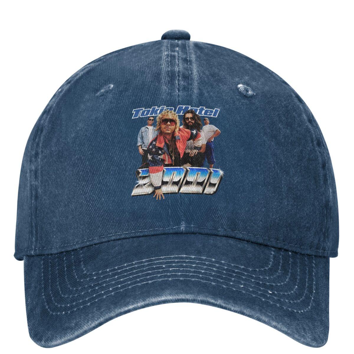 

Tokio Hotel Casual Baseball Cap Spring Tom Kaulitz Trucker Hat Hunting Camping Snapback Cap Unisex Unisex Streetwear Baseball Caps One Size