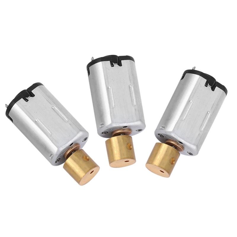 3Pcs High Quality Brass Eccentric Wheel Vibration Motor For Beauty Instrument 1000rpm