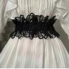 Hollow Corset Belt Elastic Wide Waist Corset Luxury Lace Cummerbunds  Girl