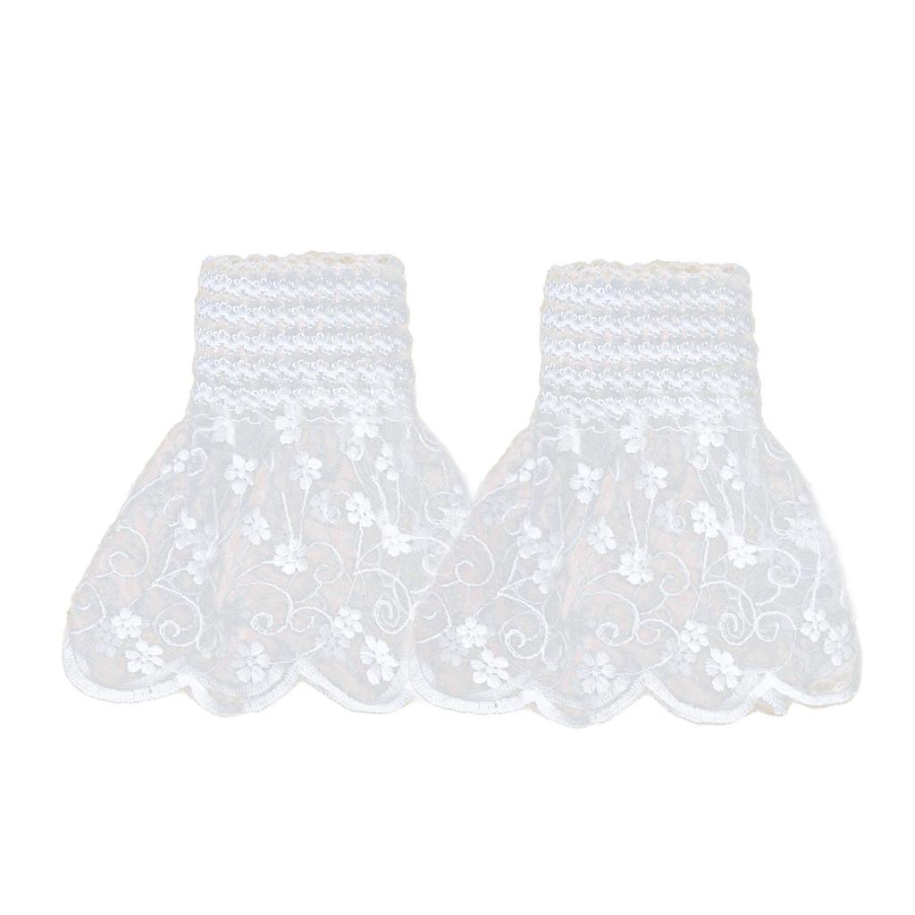 Women's accessories lace hand sleeves temperament small fragrance style decorative sleeves three-dimensional lace high-end cuffs
