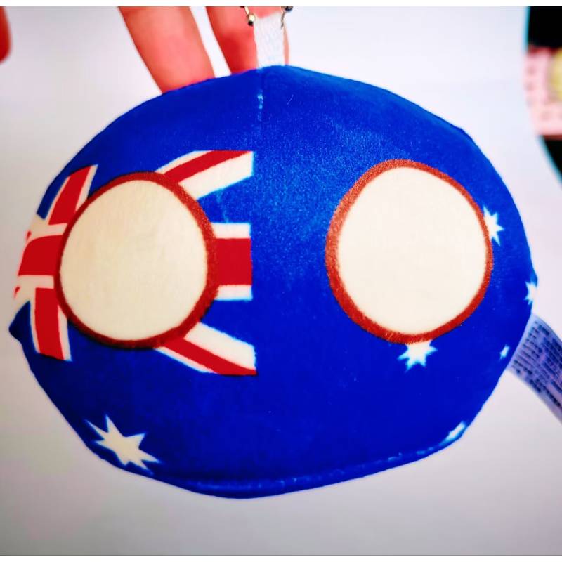 

Аніме Іграшка Країнокулі Польщакуля Плюшевий Підвіс Лялька Дитяча Подушка Кидок Australia,10cm/3.94in