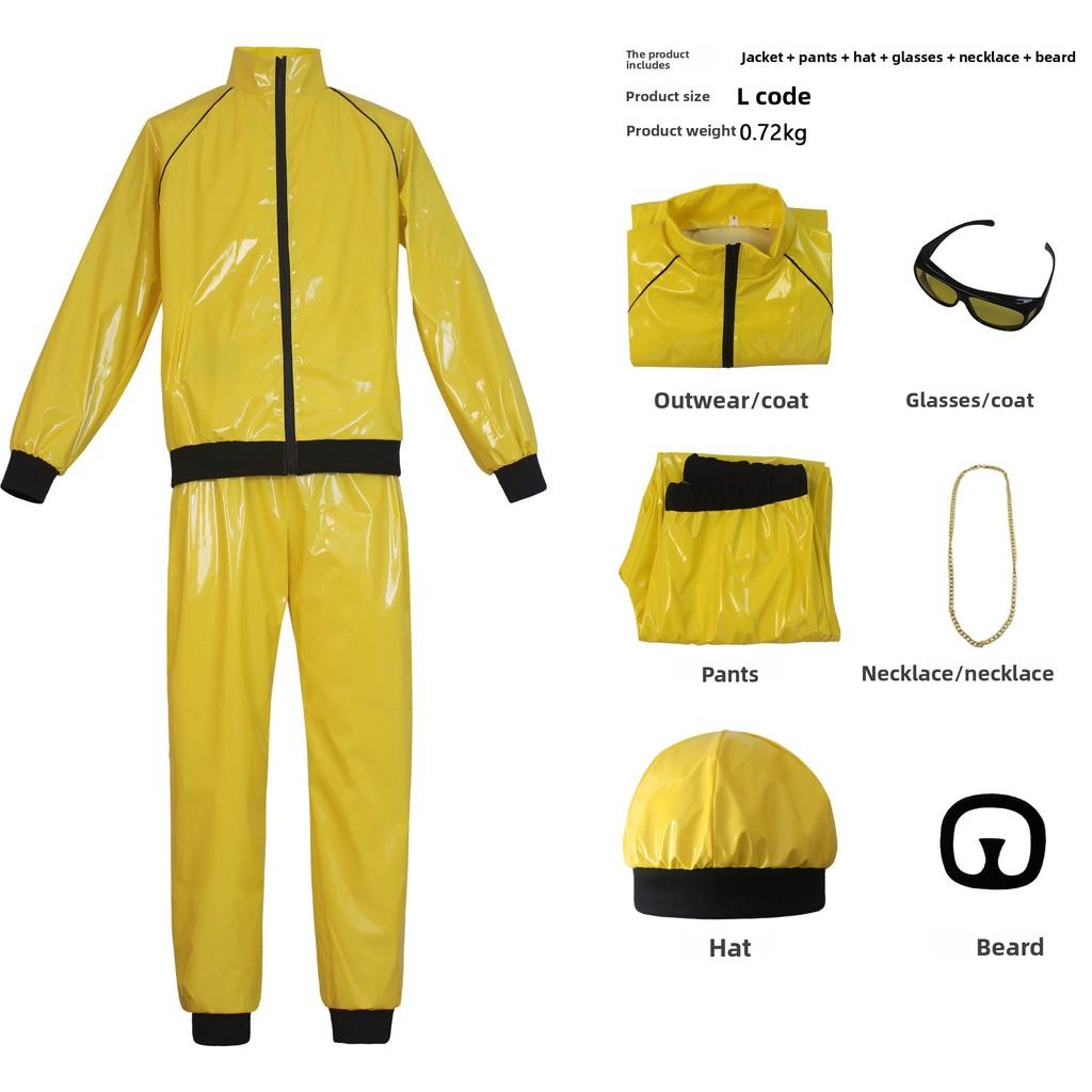 Disco Cosplay Costume For Anime Role Play With Accessories For Halloween Events