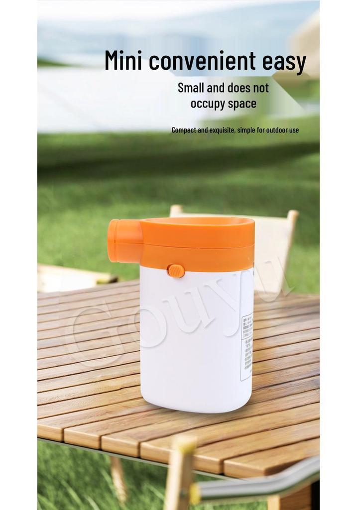 Portable Multifunctional Electric Air Pump for Camping and Outdoors