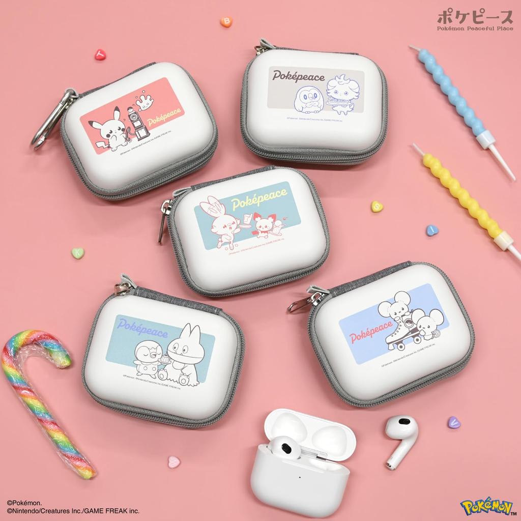 Gourmandise Pokémon PokePeace Gadget Pouch SS Pikachu & Milcery PKE-08A